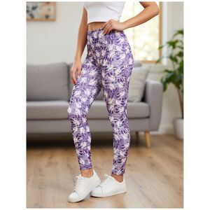 Disney OS One Size Leggings Mickey Mouse Lavender Lularoe